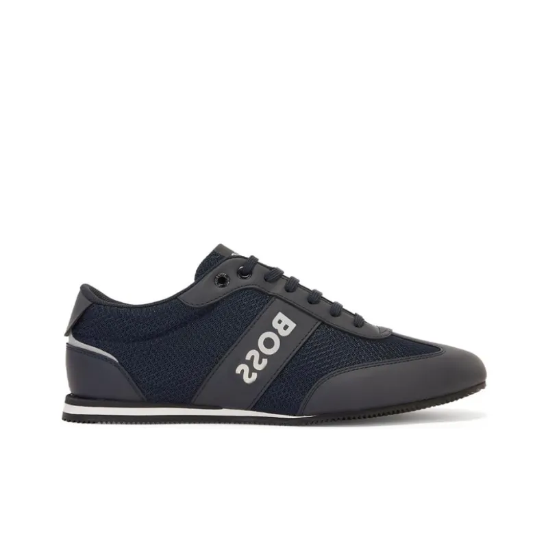 HUGO BOSS Casual Shoes Men Low Top Dark Blue-1