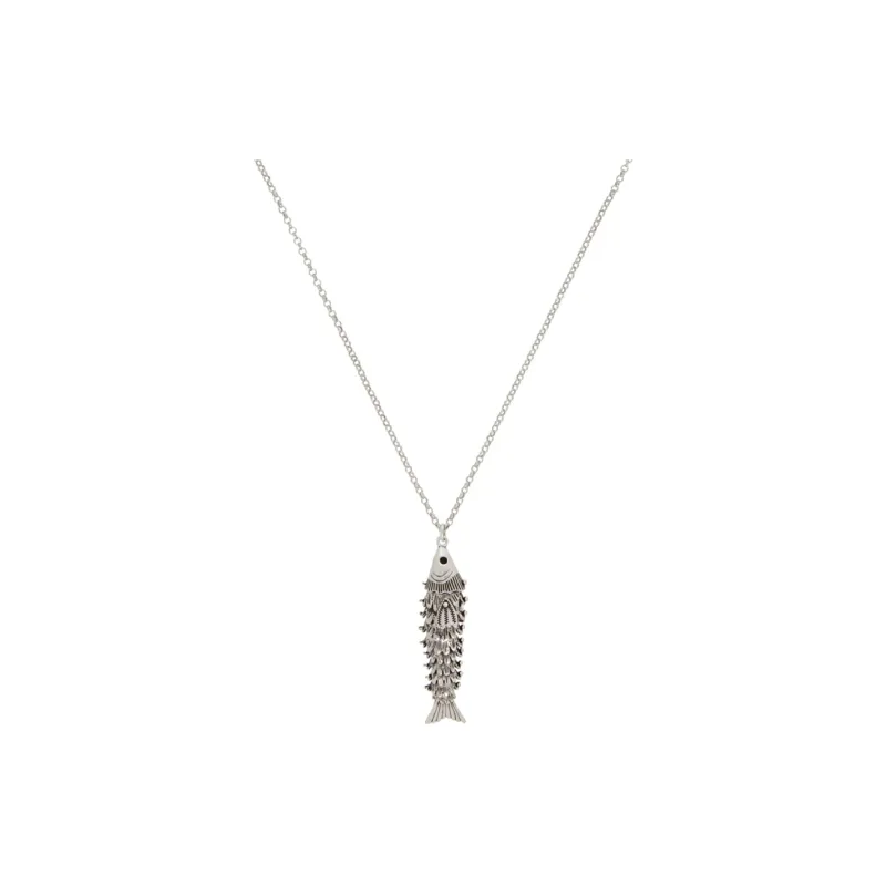 ISABEL MARANT Brass Necklaces Men's Silver-0