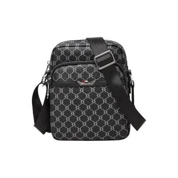 Marino Orlandi Synthetic Leather Classic And Versatile Shoulder Bag Crossbody Bag Regular Men's Black