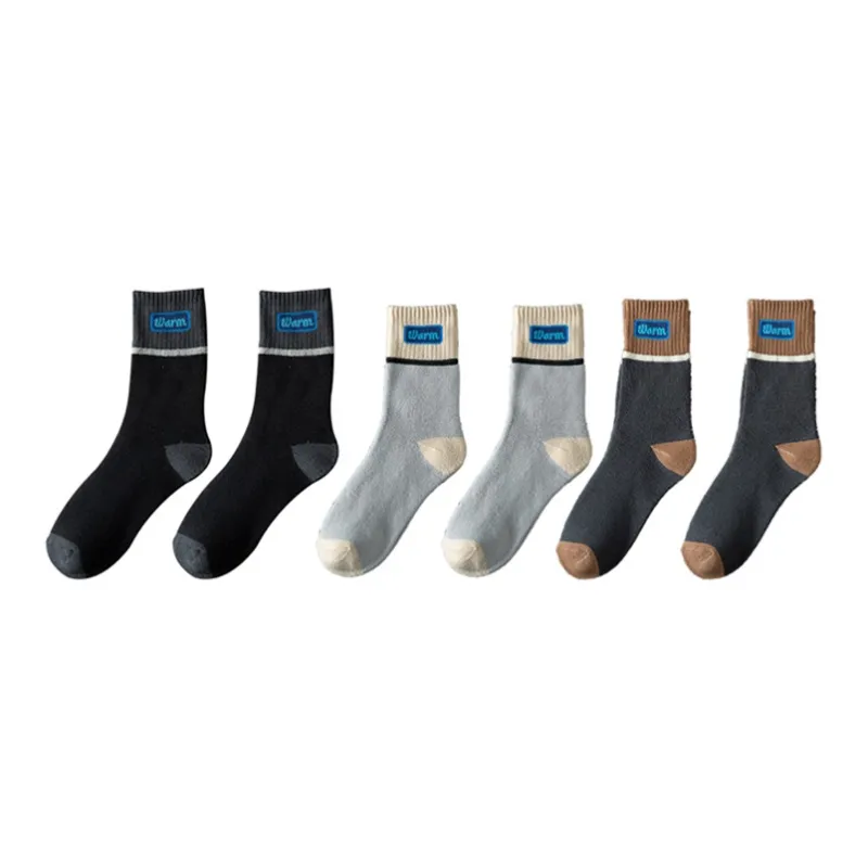 YUZHAOLIN Mid Calf Socks Men's Combo Set-24