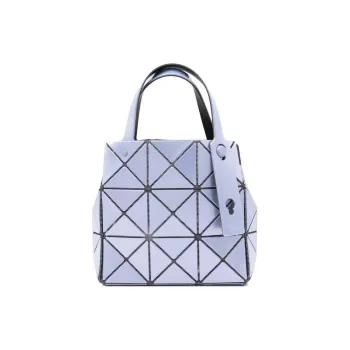 ISSEY MIYAKE Nylon One Shoulder Handbag Women's Taro Color