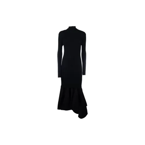 Bottega Veneta Long-Sleeved Dresses Women's Black