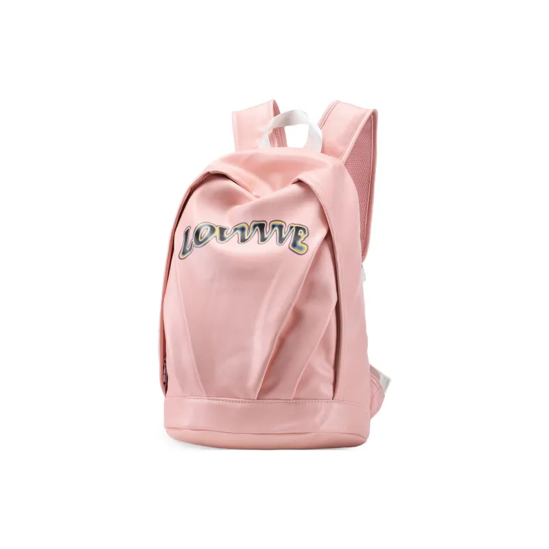 LOVVVVE PU Backpack Unisex Black-16