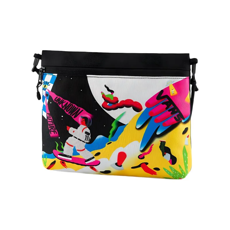 Vans Polyester Crossbody Bag Canvas Bag Shoulder Bag Regular Unisex Multicolor-1