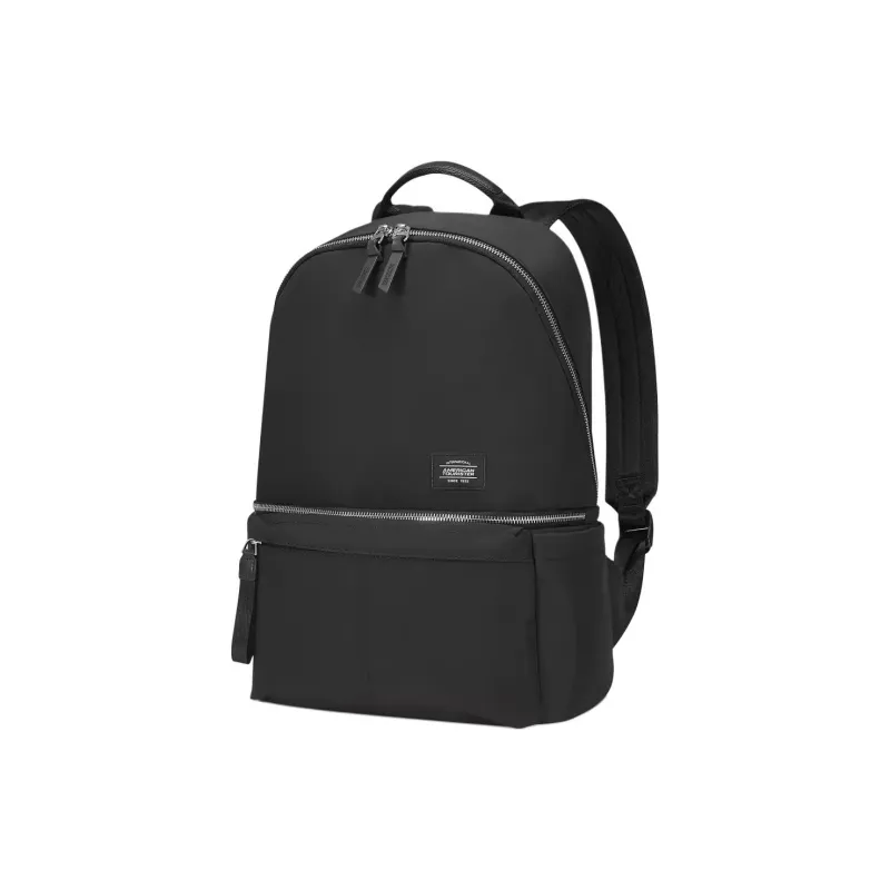AMERICAN TOURISTER Fabric Backpack Unisex Black-1