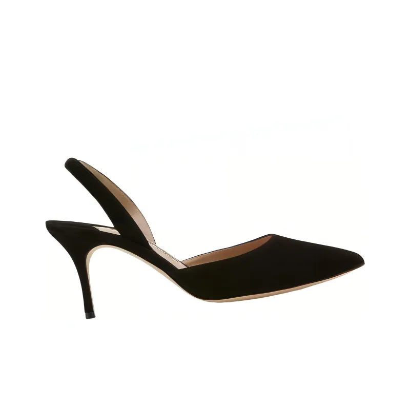 MANOLO BLAHNIK Carolyne High Heels Women's Black-1
