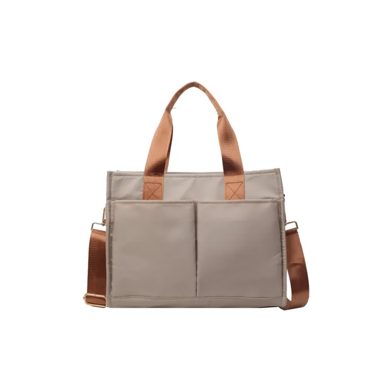 Yalu Oxford One Shoulder Handbag Women's Black/Khaki/Gray/Pink-5