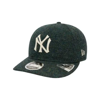 New Era Wool, Leather Baseball Caps Unisex Marine Blue
