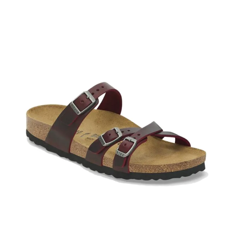 Birkenstock Franca EVA Slip-Resistant Slide Slippers Women's Deep Red-2