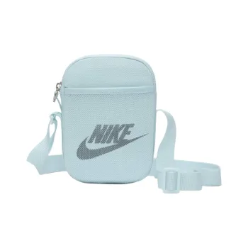 Nike Heritage Nylon Shoulder Bag, Crossbody Bag Small Size Unisex Natural Color