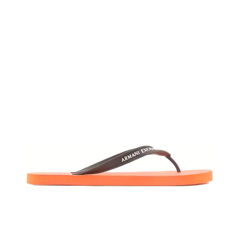 ARMANI EXCHANGEAE Flip Flops Men's Orange-1