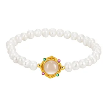Mom's Gift Freshwater Pearl Pearl Bracelets Women's