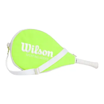 Wilson Tennis Racket Bags Canvas Unisex Neon Yellow