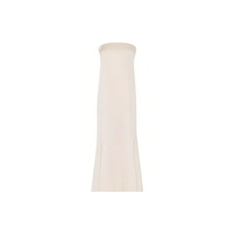 SAINT LAURENT FW22 Sleeveless Dress Women's White-4