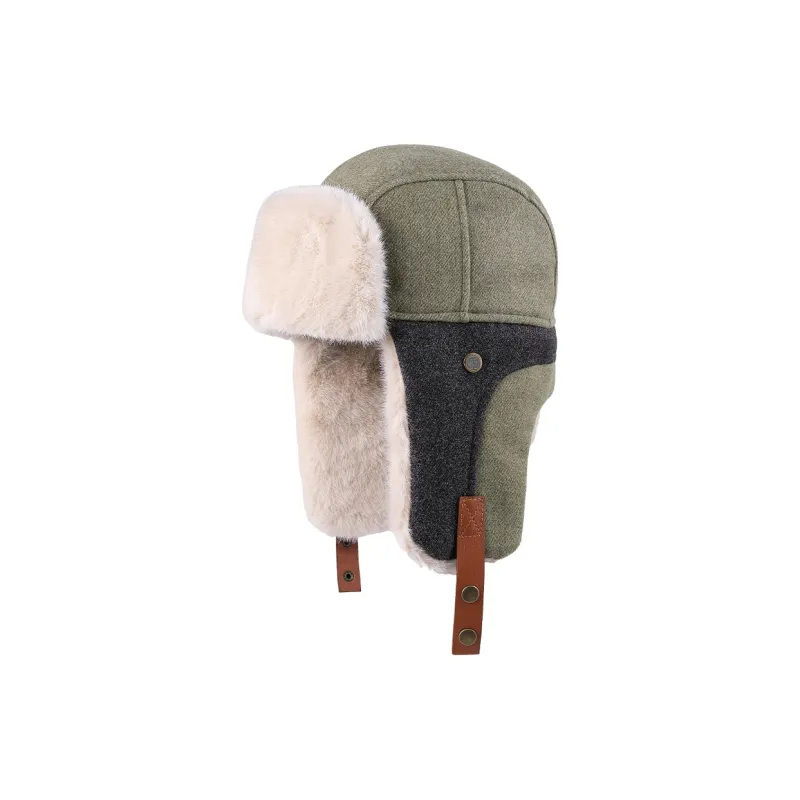 DENSSYNE Woolen Trapper Hats Unisex-4