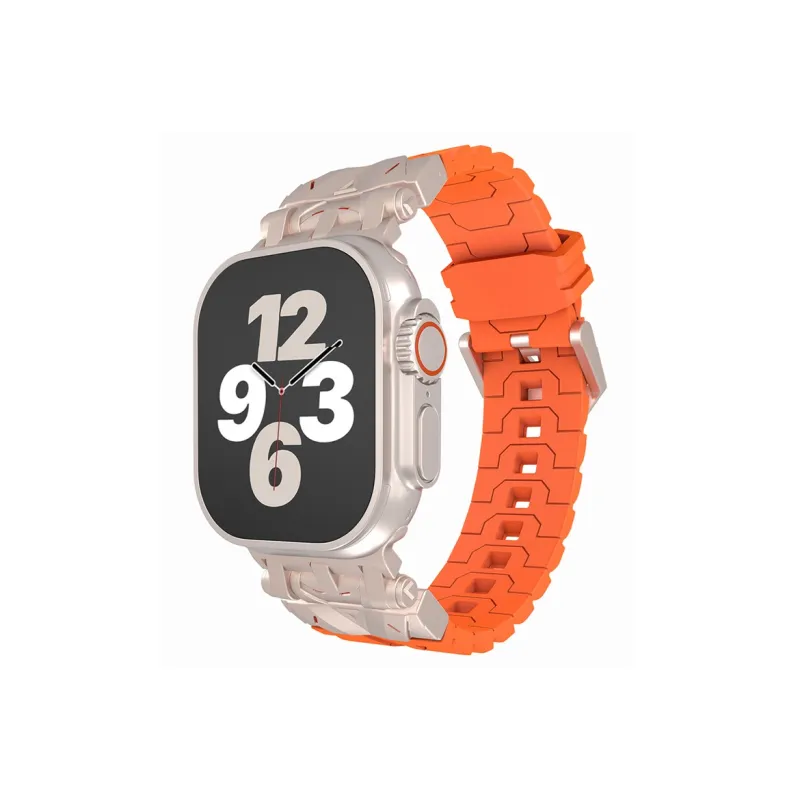 MSSM Watch Band Apple Compatibility Silicone Material-1