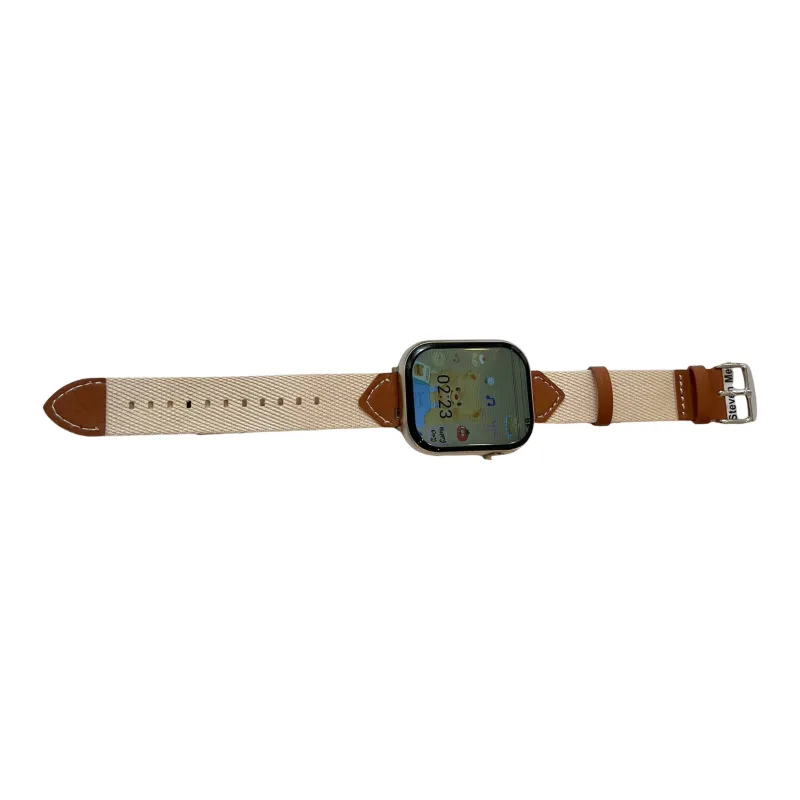 NCFCK Watch Band Apple Compatibility Nylon Material-2