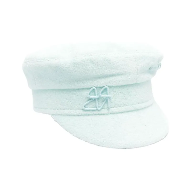 RUSLAN BAGINSKIY Logo-appliqué Baker Boy Cap-1