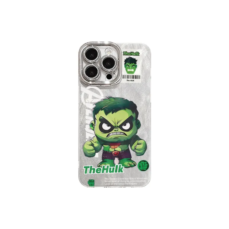 XIANGRIKE TPU Material Brutal Hulk Phone Case Compatible With IPhone 15/14 Plus/13/12/11/15 Pro Max/XS/XR/XS Max/8 Plus-0