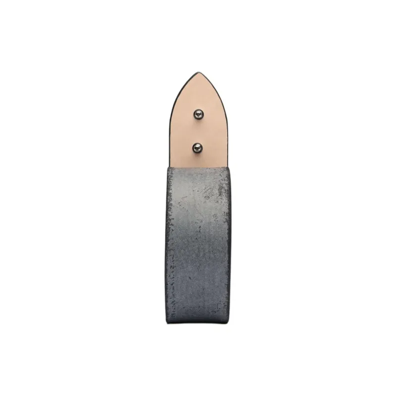 Maison Margiela Leather Belts Men Gray-2