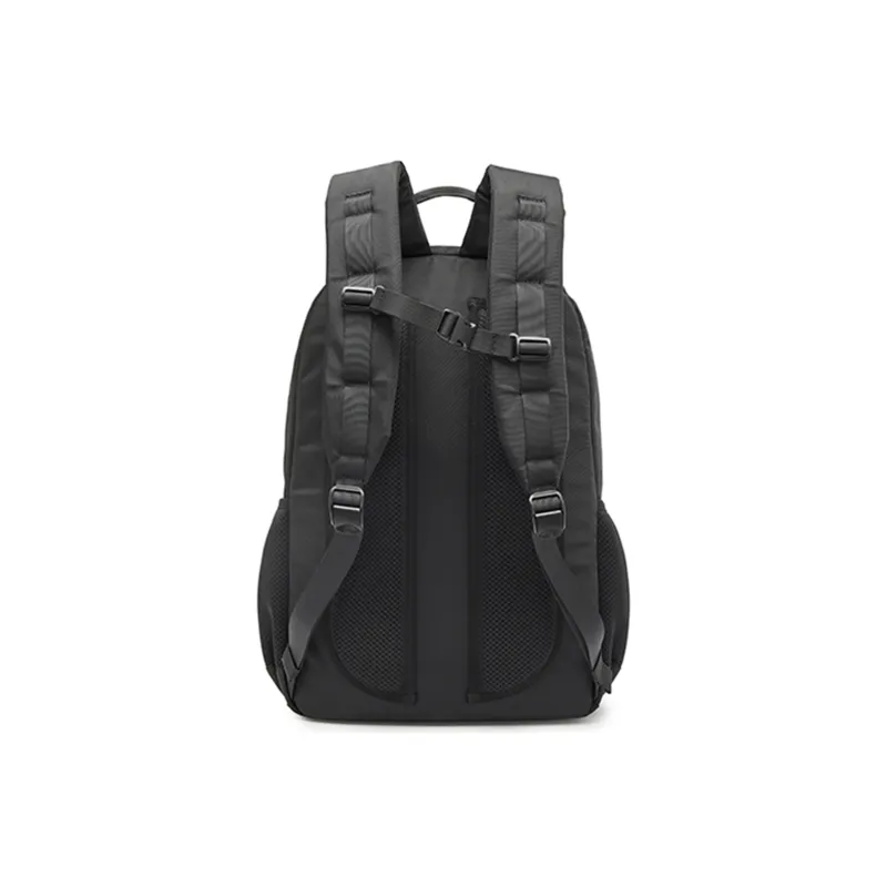 Champion Nylon Backpack Regular Unisex Black/Caramel Beige-3