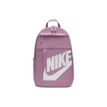 Nike Polyester Backpack Regular Unisex Plum Pink & Mountain White