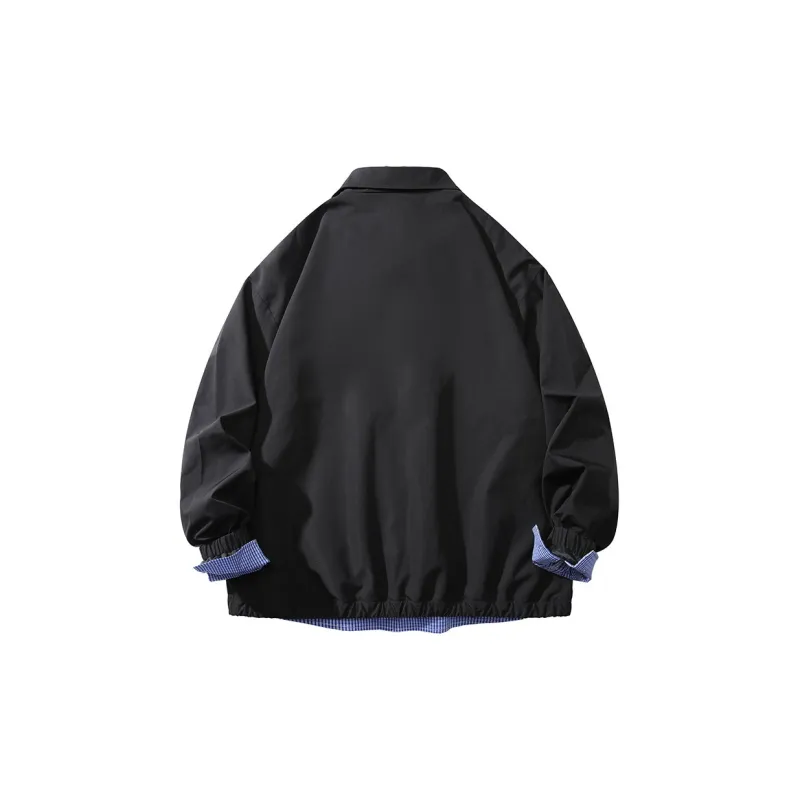 YOSICIL Jackets Coats Unisex Black-1