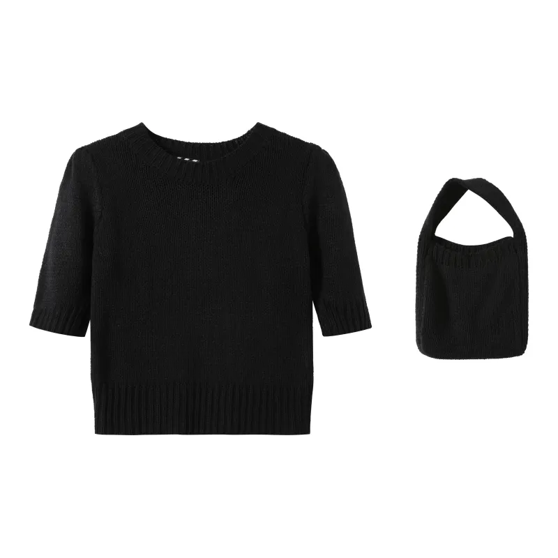 Adeworn Knitwear Women's Black-1