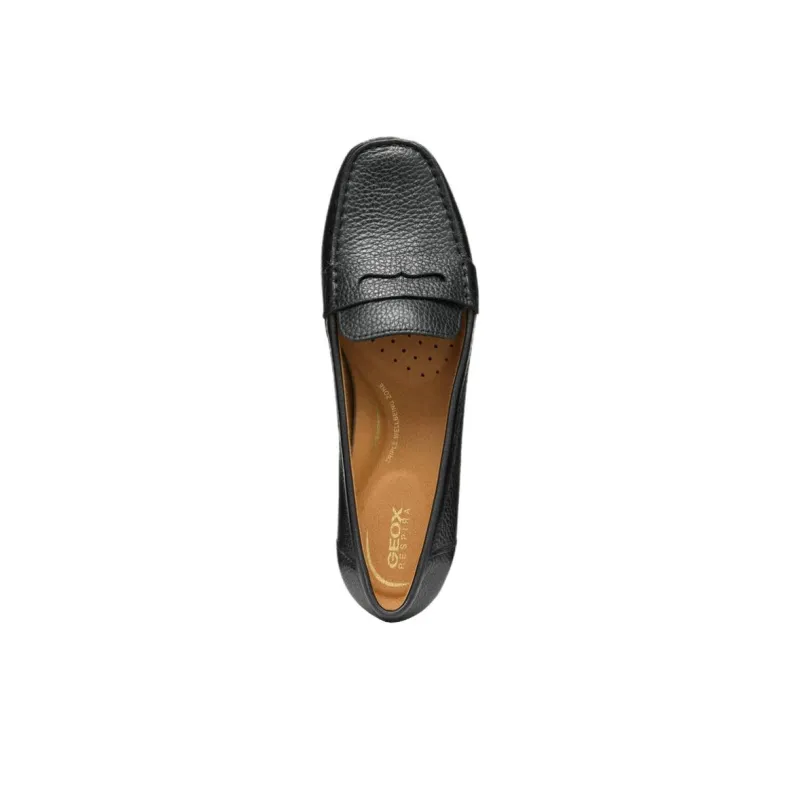 GEOX Annytah Moc Loafers Women's Black-4