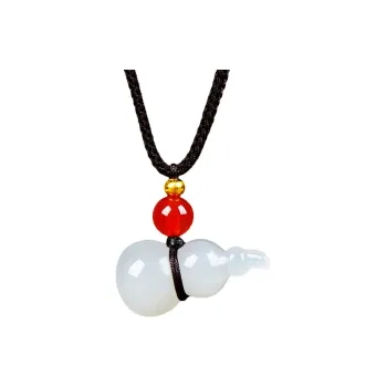 HUWEI Hetian Jade Necklaces Smoky Purple Unisex
