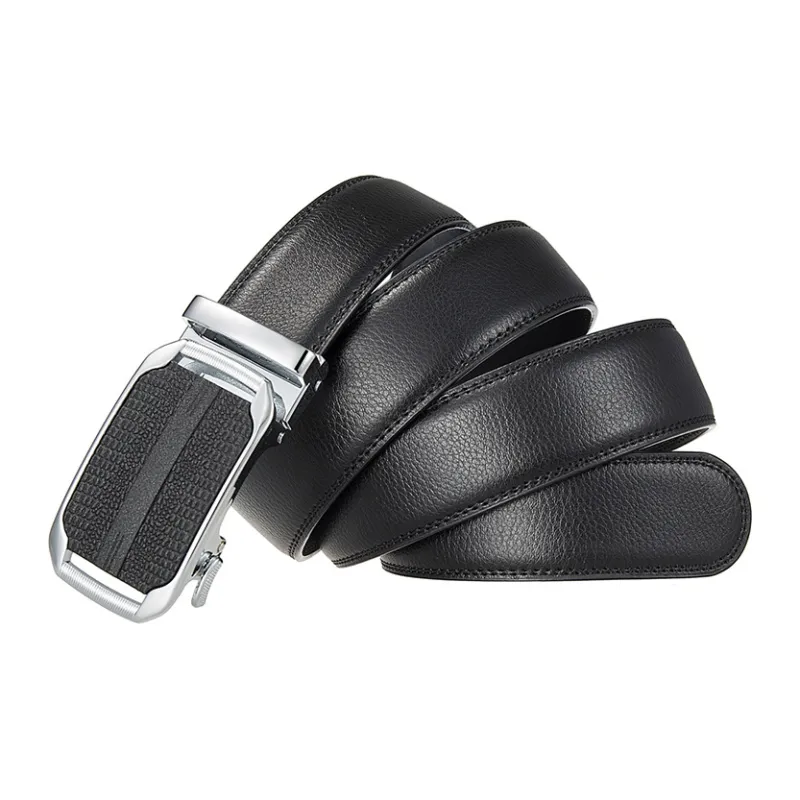 YUZHAOLIN Cow Split Leather Leather Belts Men's 3.5CM-3
