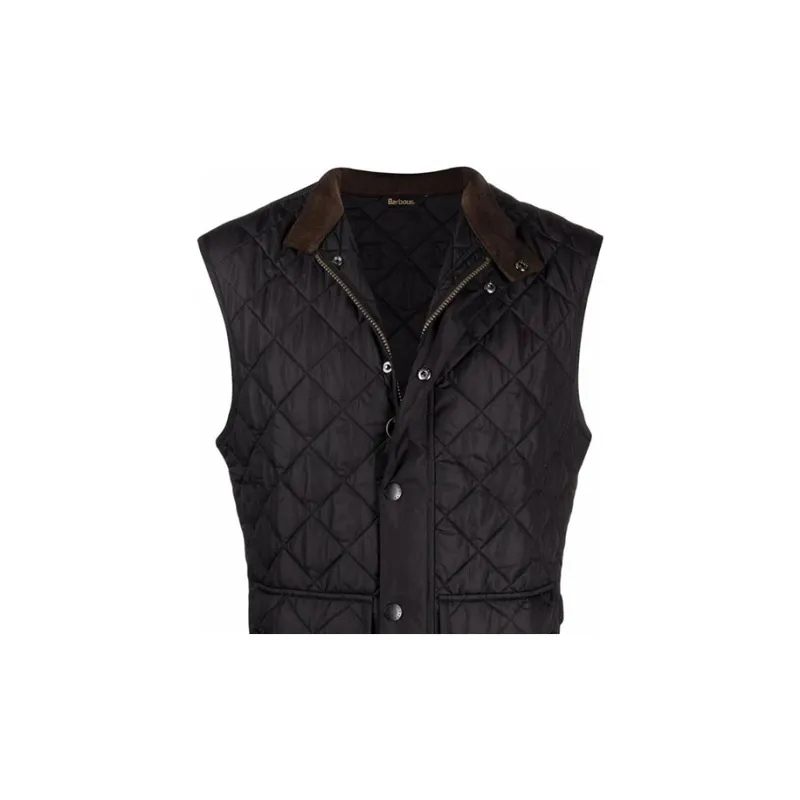 BARBOUR Vests Men Black-5