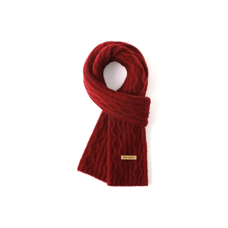 FREE RABBITⅡ Knit Scarves Unisex-4
