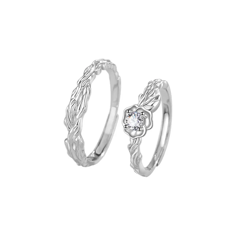 Fan Xing As Season S999 Fine Silver Rings Unisex-0