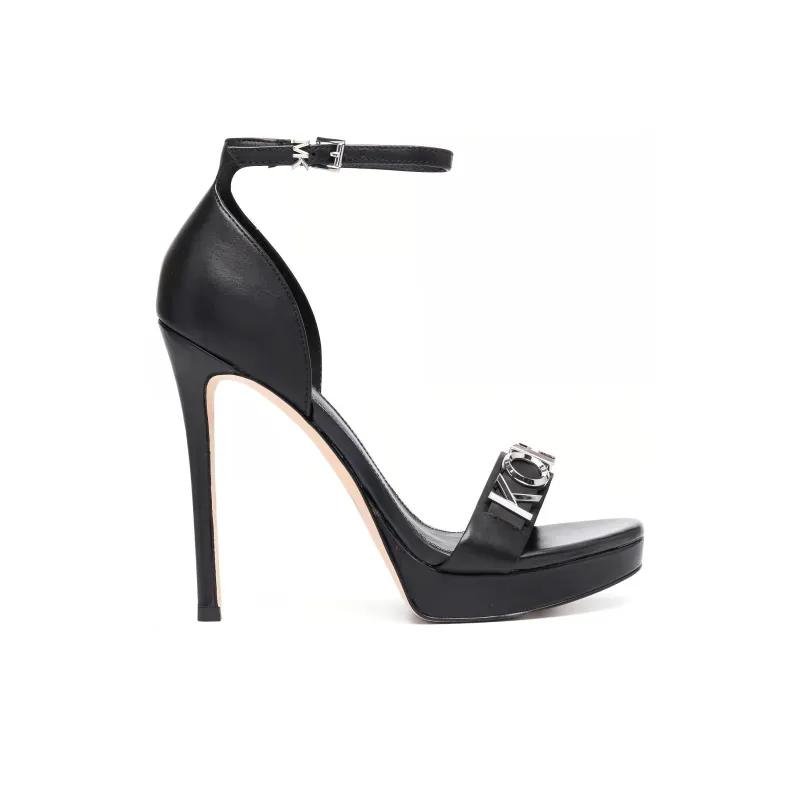 MICHAEL KORS Jordyn Strap Sandals 12.5cm Women's Black-1