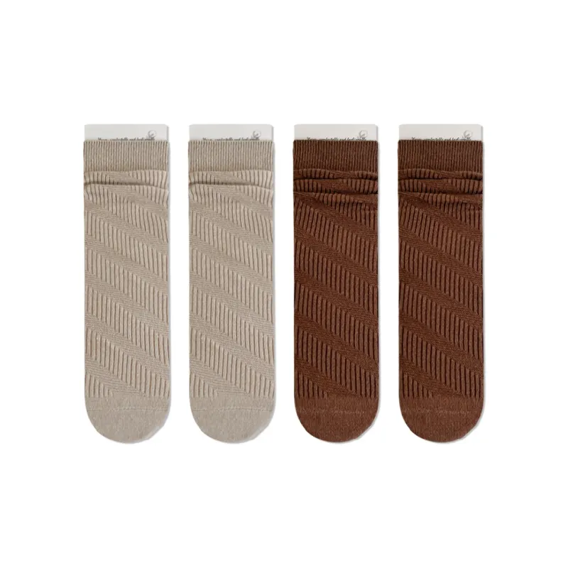 JIAZINI Mid Calf Socks Women's 4 Pack-28