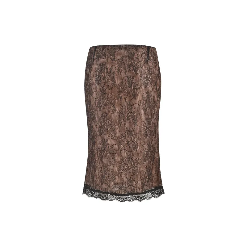 I.AM.GIA BIJOU MIDI SKIRT Casual Long Skirts Women's Black-1
