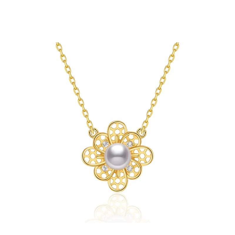ME LUXE Saltwater Pearl Necklaces Women's-0