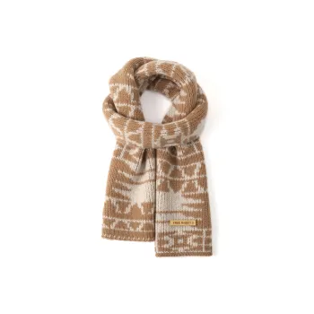 FREE RABBITⅡ Wool Knit Scarves Unisex