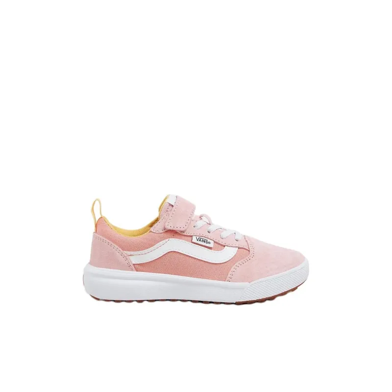 Vans Anti Slip Wear Resistant Low Top Kids' Skateboarding Shoes Pink Children Aged 3 7 Years Old-1