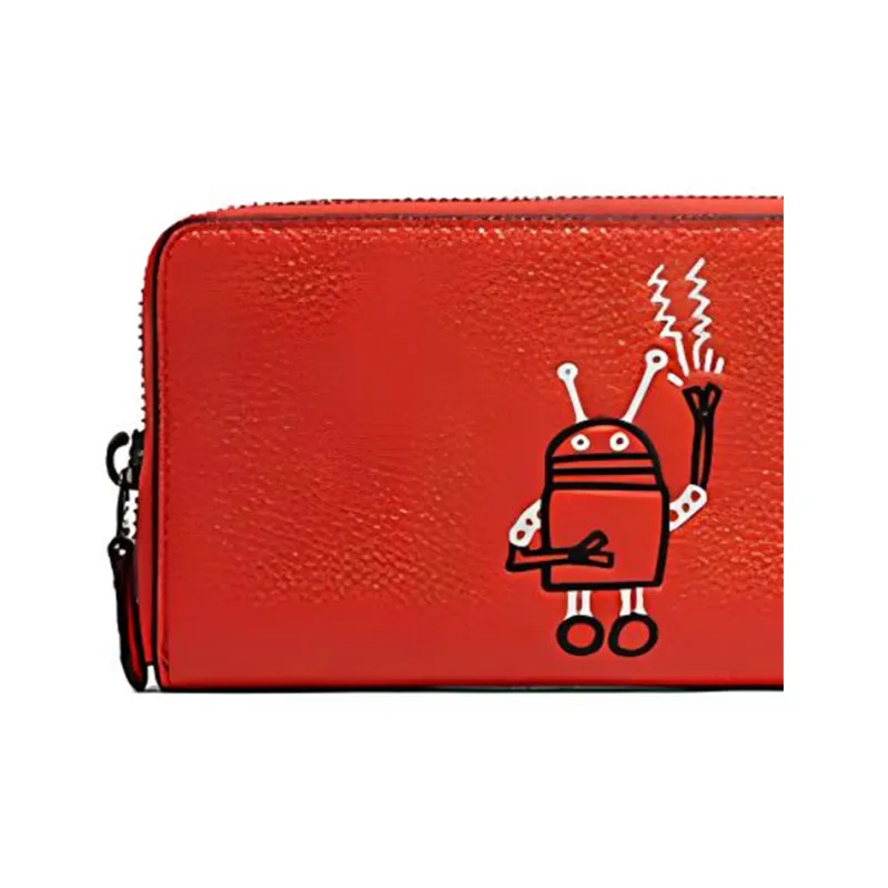Keith Haring X COACH Accordion Zip Wallets-2