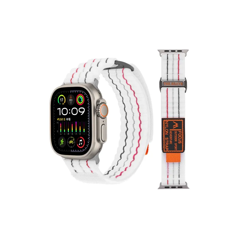 YOOVEI Watch Band Apple Compatibility Nylon Material-8