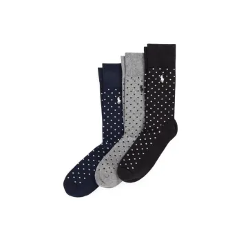 Polo Ralph Lauren Knee-High Socks Unisex 3 Pack