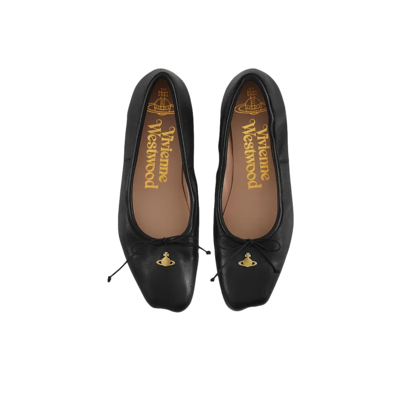 Vivienne Westwood Brigitte Casual Single Shoes Women's Black-3