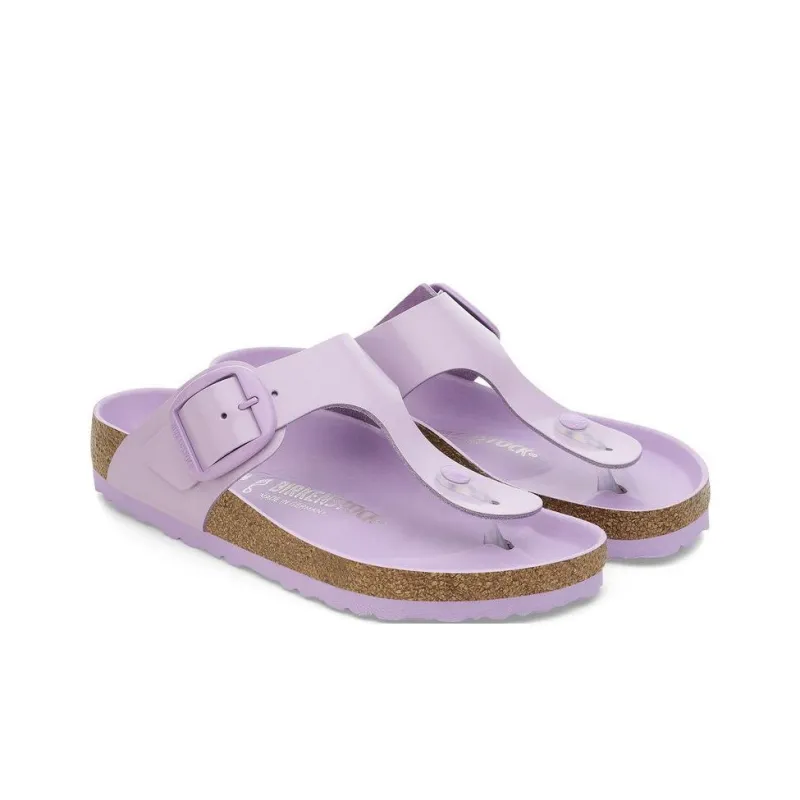 Birkenstock Gizeh Series EVA Slip-Resistant Flip Flops Women's Purple Regular-3