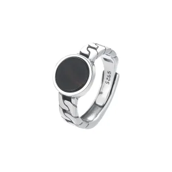 Nine Music S925 Silver Rings Men's