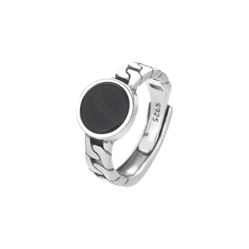 Nine Music S925 Silver Rings Men's-0
