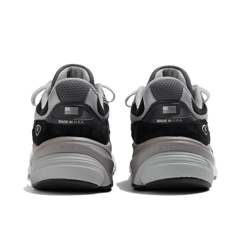 New Balance 990v6 MiUSA Black Grey White-4