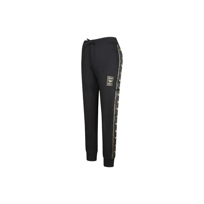 EMPORIO ARMANI FW21 Knitted Sweatpants Men's Black-2