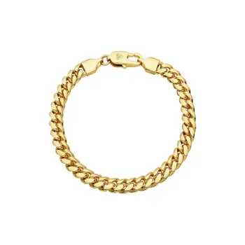 ICEGANG 316L Titanium Steel Karat Gold Plated Bracelets Unisex